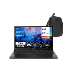 Acer EX215-55 Intel Core I7 1255U 16GB Ram 512GB SSD Intel® Iris® Xe Graphics 15,6 Inç Fhd Freedos Taşınabilir Bilgisaya